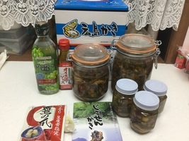 牡蠣のオイル漬け