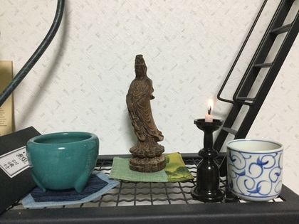 観自在菩薩が家にやってきた！